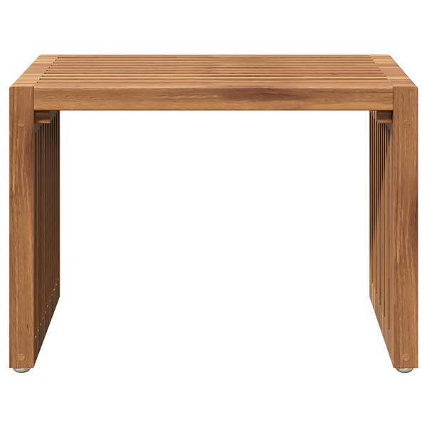 Grote foto vidaxl tuin bijzettafel 50x32 5x35 cm massief teakhout tuin en terras tuinmeubelen