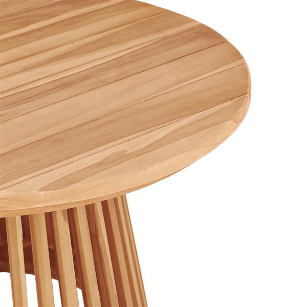Grote foto vidaxl tuin koffietafel 70x40 cm van massief teakhout tuin en terras tuinmeubelen