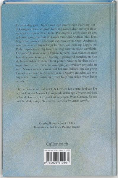 Grote foto het neefje van de tovenaar de kronieken van narnia 1 boeken jeugd 13 jaar en ouder