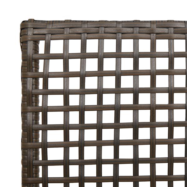Grote foto vidaxl tuinstoelen 2 st met kussens poly rattan bruin tuin en terras tuinmeubelen