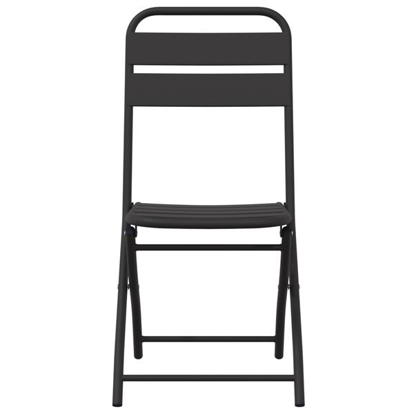 Grote foto vidaxl tuinstoelen 2 st inklapbaar 42x52x82 cm staal antraciet tuin en terras tuinmeubelen