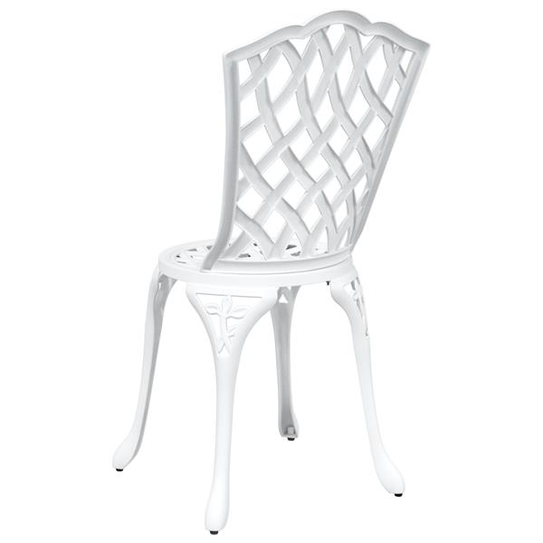 Grote foto vidaxl tuinstoelen 2 st gietaluminium wit tuin en terras tuinmeubelen