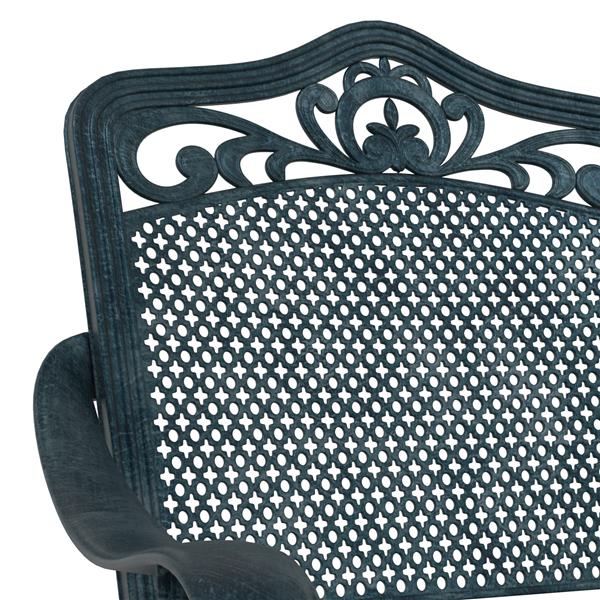 Grote foto vidaxl tuinstoelen 2 st gietaluminium groen tuin en terras tuinmeubelen