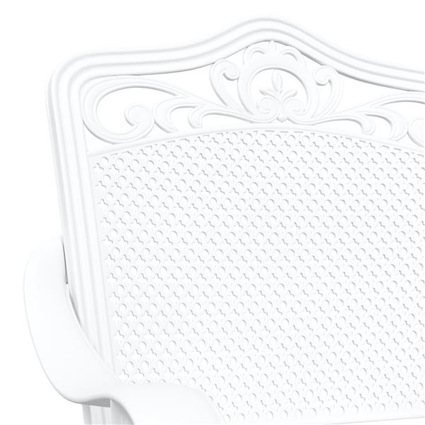 Grote foto vidaxl tuinstoelen 2 st gietaluminium wit tuin en terras tuinmeubelen