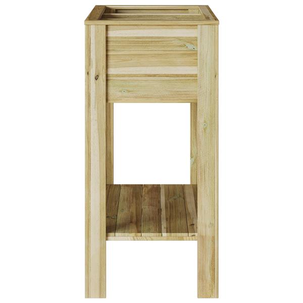 Grote foto vidaxl tuin plantstand 85x46x94 cm ge mpregneerd vurenhout tuin en terras overige tuin en terras