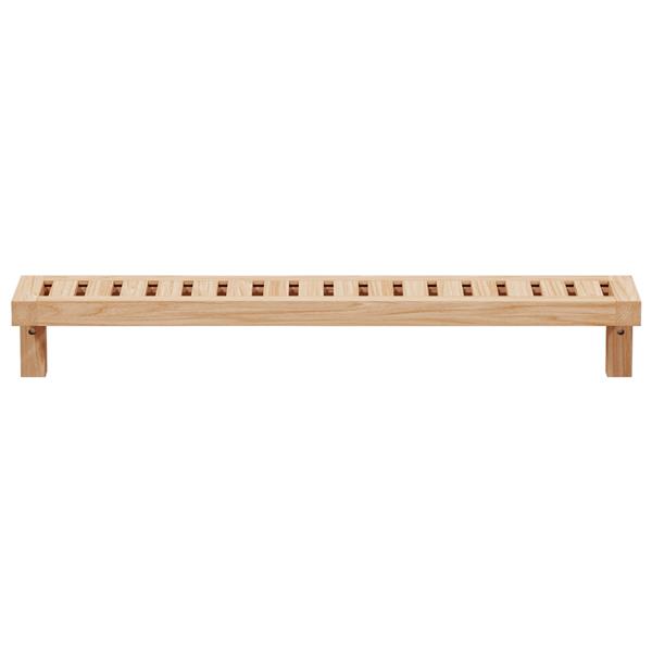 Grote foto vidaxl wandplank 62x10x12 5 cm massief walnotenhout huis en inrichting woningdecoratie