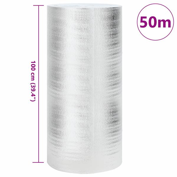 Grote foto vidaxl warmtereflector voor radiator 1x50 m doe het zelf en verbouw sanitair