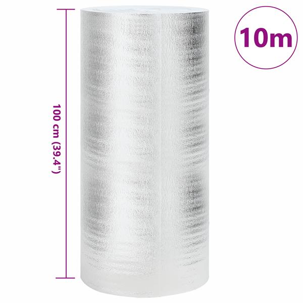 Grote foto vidaxl warmtereflector voor radiator 1x10 m doe het zelf en verbouw sanitair