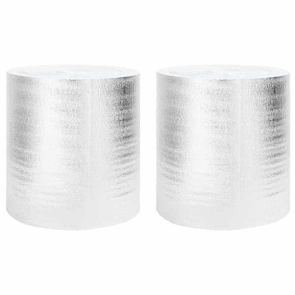 Grote foto vidaxl warmtereflectors 2 st voor radiator 0 5x25 m doe het zelf en verbouw sanitair