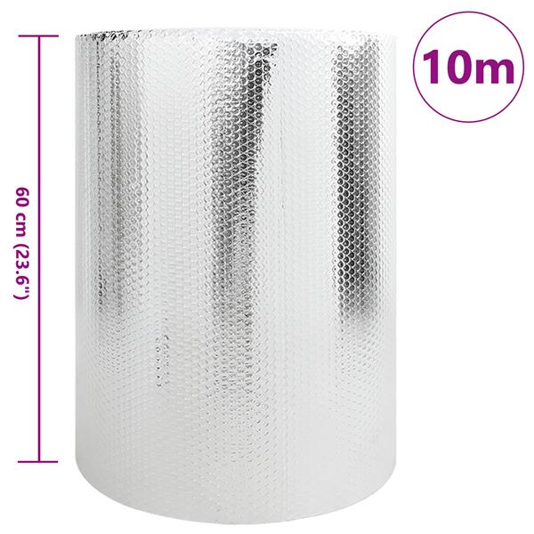 Grote foto vidaxl warmtereflector voor radiator dubbelzijdig 0 6x10 m doe het zelf en verbouw sanitair