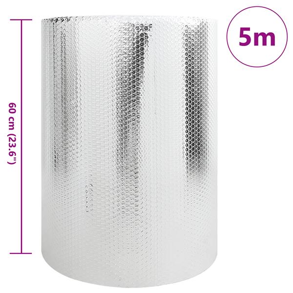 Grote foto vidaxl warmtereflector voor radiator dubbelzijdig 0 6x5 m doe het zelf en verbouw sanitair