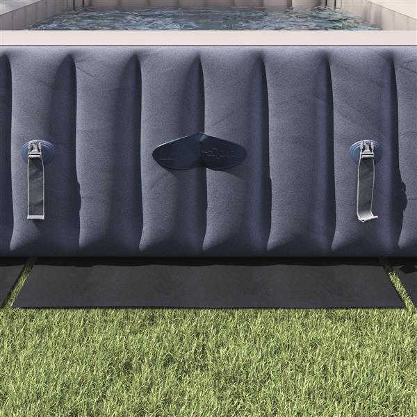 Grote foto vidaxl rechthoekige zwembadhoes zwart kunststof 999 x 500 cm waterdicht tuin en terras zwembaden toebehoren
