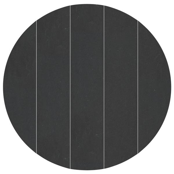 Grote foto vidaxl ronde zwembadcover zwart polyethyleen 550 cm waterdicht tuin en terras zwembaden toebehoren