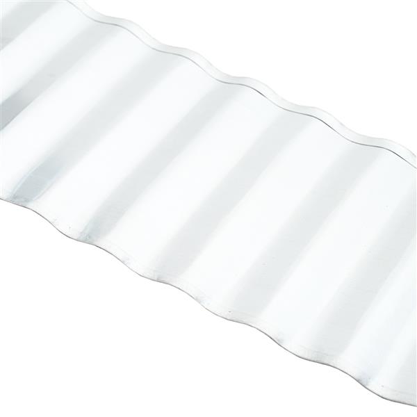 Grote foto vidaxl tuinrand 25 cm x 10 m golvend flexibel gegalvaniseerd staal tuin en terras tuindecoratie