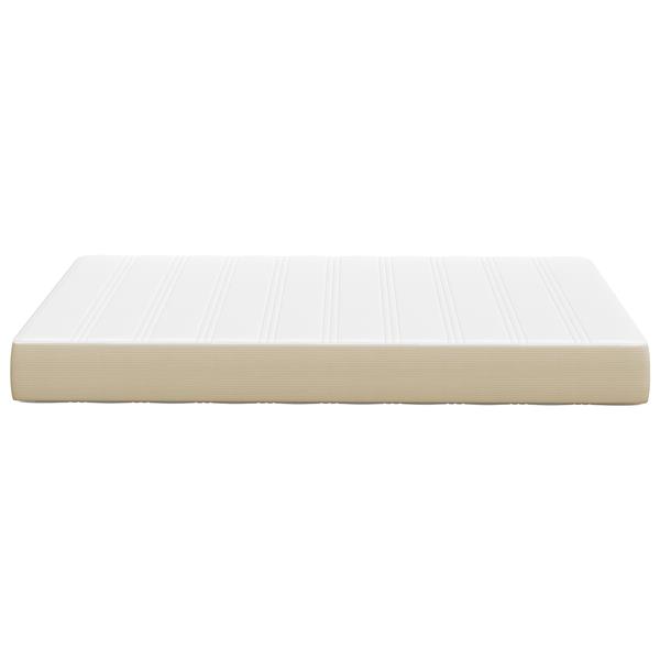 Grote foto vidaxl pocketveringmatras medium 120x200x20 cm stof lichtgroen grijs huis en inrichting matrassen en bedbodems