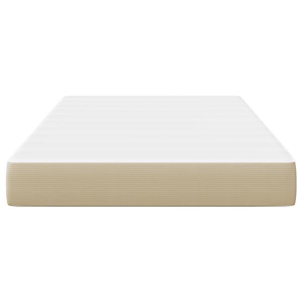 Grote foto vidaxl pocketveringmatras medium 120x200x20 cm stof lichtgroen grijs huis en inrichting matrassen en bedbodems