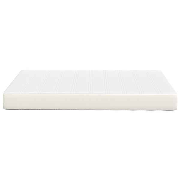 Grote foto vidaxl pocketveringmatras medium 120x200x20 cm stof cr mekleurig huis en inrichting matrassen en bedbodems