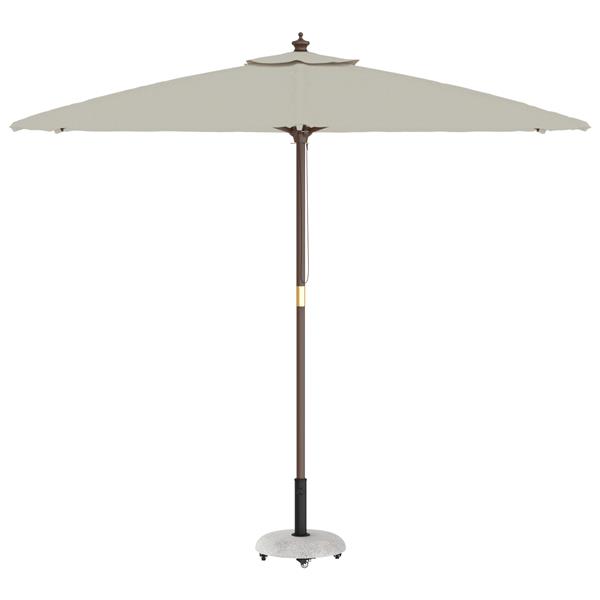 Grote foto vidaxl parasolvoet met wielen voor 37 42 52 58 mm palen lichtgrijs beton tuin en terras overige tuin en terras