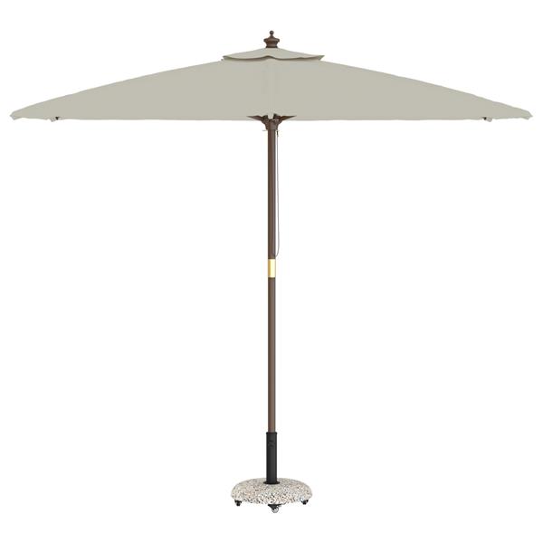 Grote foto vidaxl parasolvoet met wielen voor 37 42 52 58mm palen multicolor beton tuin en terras overige tuin en terras
