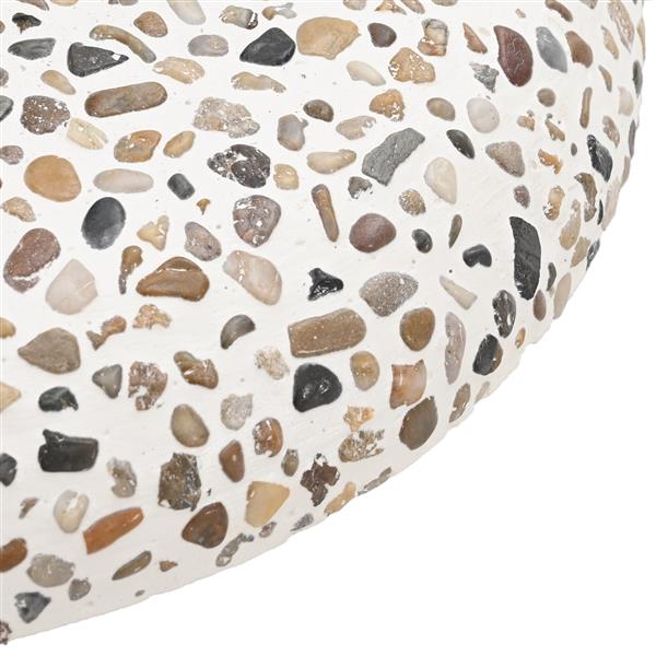 Grote foto vidaxl parasolvoet met wielen voor 37 42 52 58mm palen multicolor beton tuin en terras overige tuin en terras