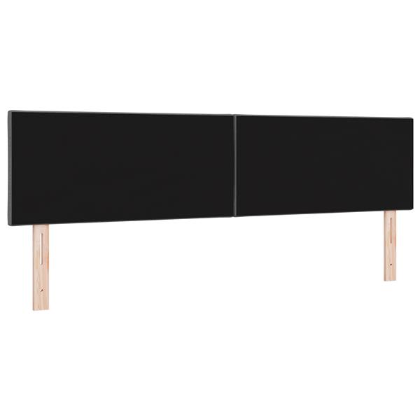 Grote foto vidaxl hoofdbord met ruitjes 180 cm stof donkergrijs antiek en kunst stoelen en banken