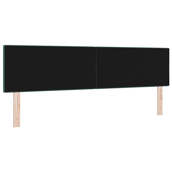 Grote foto vidaxl hoofdbord met knopen 180 cm fluweel donkergroen antiek en kunst stoelen en banken