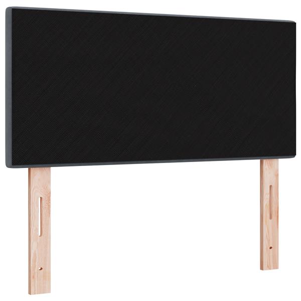 Grote foto vidaxl hoofdbord met knopen 100 cm fluweel donkergrijs antiek en kunst stoelen en banken