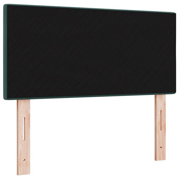 Grote foto vidaxl hoofdbord met knopen 80 cm fluweel donkergroen antiek en kunst stoelen en banken