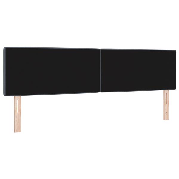 Grote foto vidaxl hoofdbord met kristallen knopen 180 cm fluweel donkergrijs antiek en kunst stoelen en banken