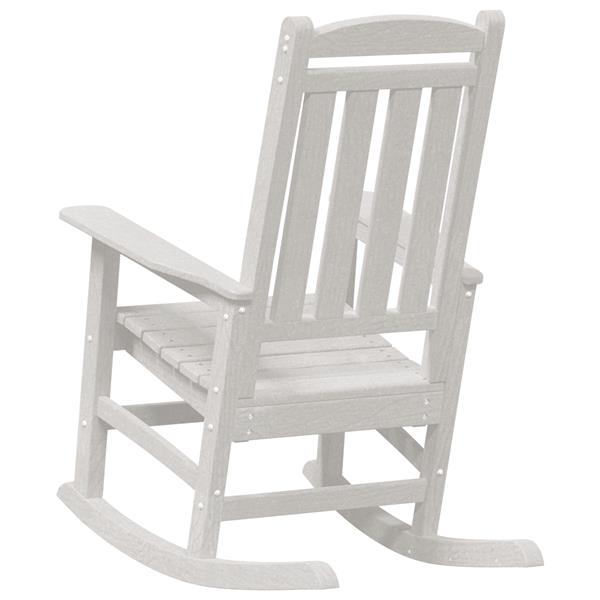 Grote foto vidaxl tuinligstoel wit 70x92x108 cm hdpe tuin en terras tuinmeubelen