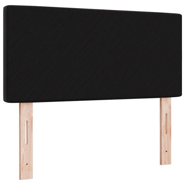 Grote foto vidaxl hoofdbord met kristallen knopen 100 cm fluweel zwart antiek en kunst stoelen en banken