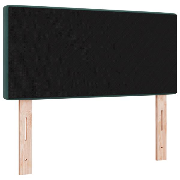 Grote foto vidaxl hoofdbord met kristallen knopen 90 cm fluweel donkergroen antiek en kunst stoelen en banken