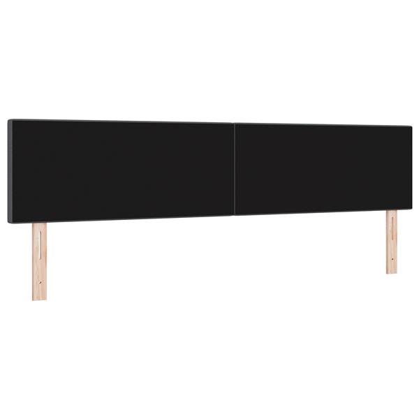 Grote foto vidaxl hoofdbord effen 200 cm ribfluweel donkergrijs antiek en kunst stoelen en banken