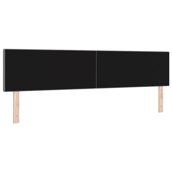 Grote foto vidaxl hoofdbord effen 200 cm ribfluweel lichtgrijs antiek en kunst stoelen en banken