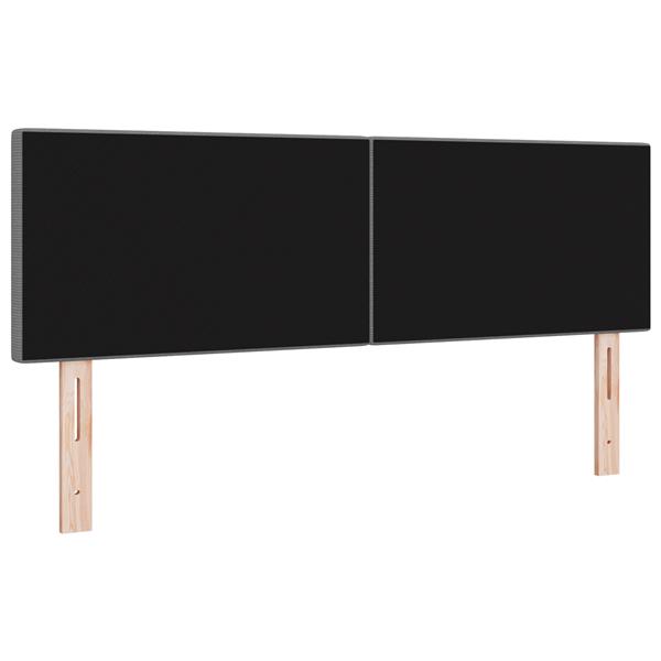 Grote foto vidaxl hoofdbord effen 140 cm ribfluweel lichtgrijs antiek en kunst stoelen en banken