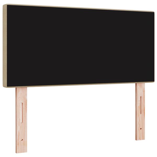 Grote foto vidaxl hoofdbord effen 100 cm ribfluweel lichtgroen grijs antiek en kunst stoelen en banken