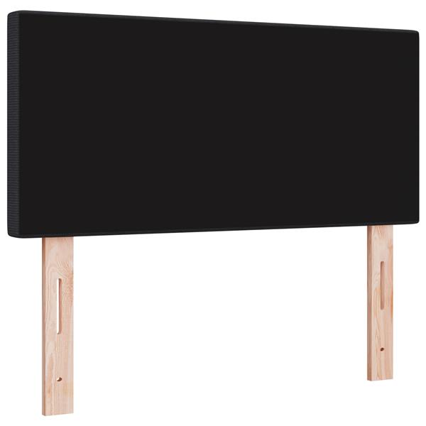 Grote foto vidaxl hoofdbord effen 100 cm ribfluweel donkergrijs antiek en kunst stoelen en banken