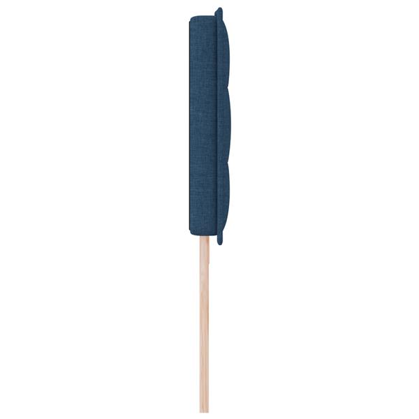 Grote foto vidaxl hoofdbord met strepen 200 cm stof blauw antiek en kunst stoelen en banken