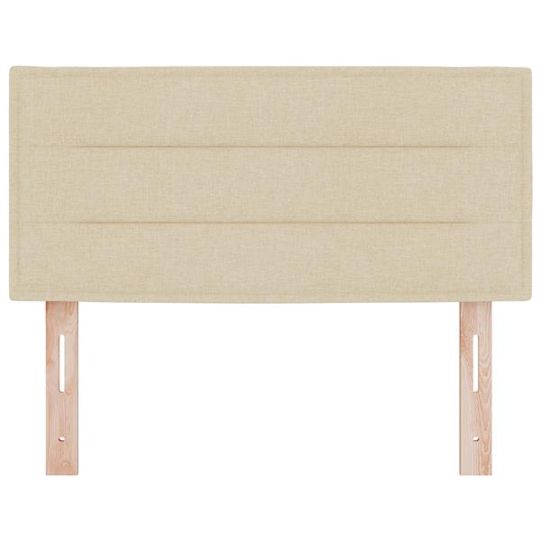 Grote foto vidaxl hoofdbord met strepen 90 cm stof cr mekleurig antiek en kunst stoelen en banken