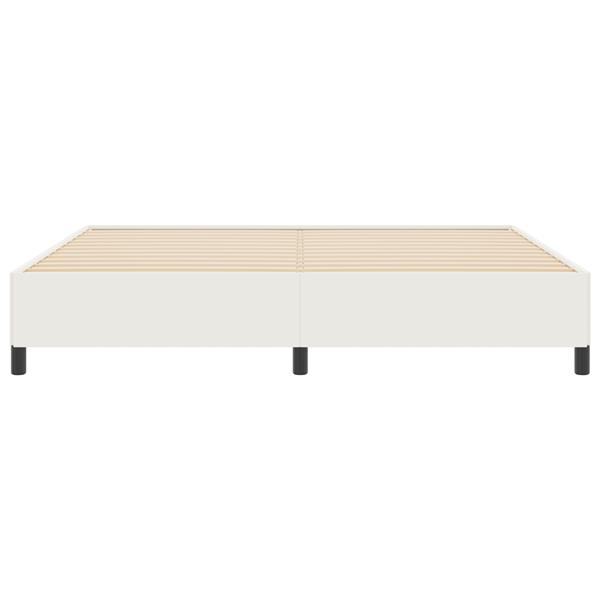 Grote foto vidaxl bedframe 200x200 cm ribfluweel cr mekleurig antiek en kunst stoelen en banken