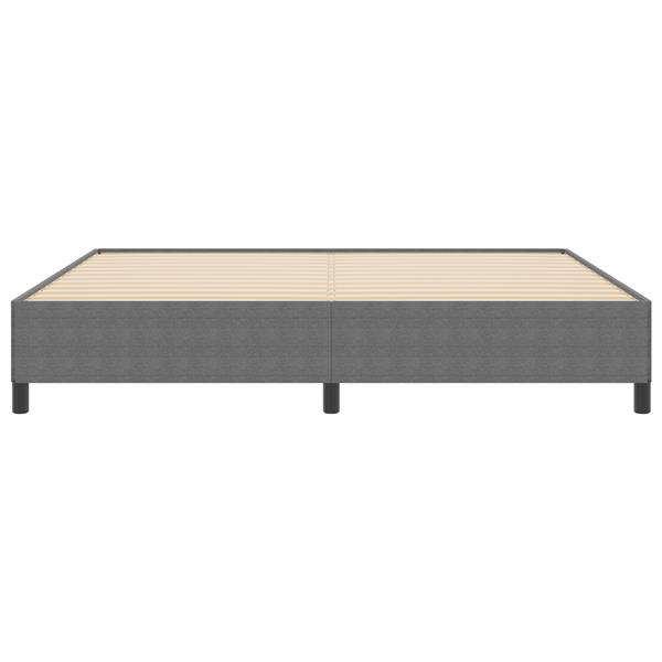Grote foto vidaxl bedframe 200x200 cm ribfluweel lichtgrijs antiek en kunst stoelen en banken
