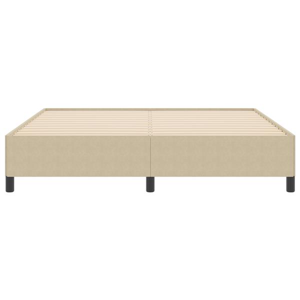 Grote foto vidaxl bedframe 180x200 cm ribfluweel lichtgroen grijs antiek en kunst stoelen en banken