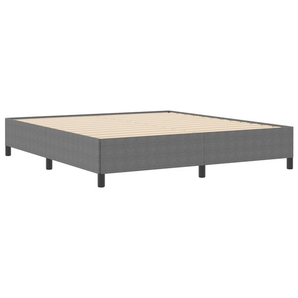 Grote foto vidaxl bedframe 180x200 cm ribfluweel lichtgrijs antiek en kunst stoelen en banken