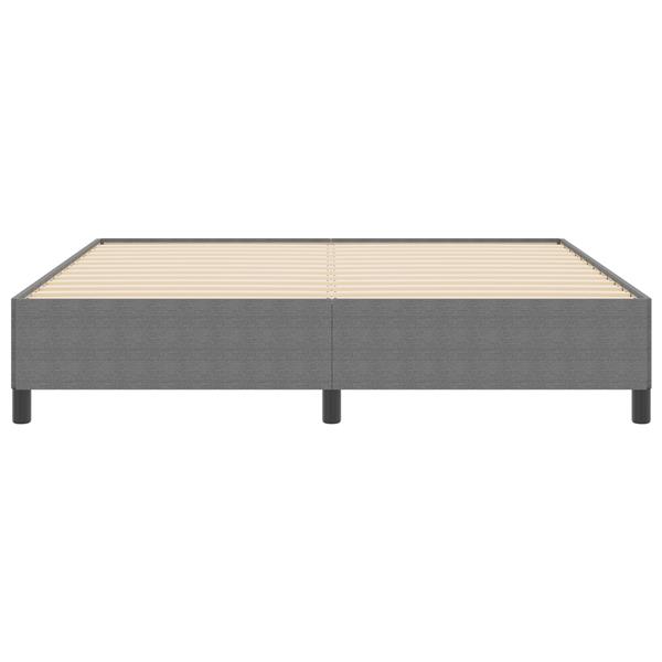 Grote foto vidaxl bedframe 180x200 cm ribfluweel lichtgrijs antiek en kunst stoelen en banken