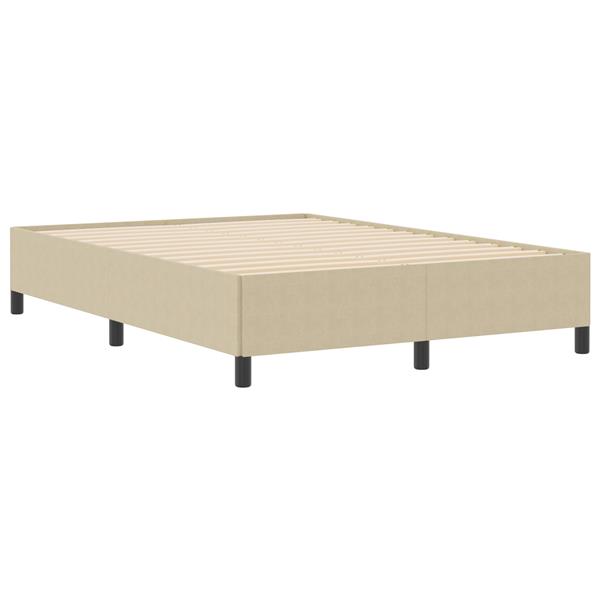 Grote foto vidaxl bedframe 160x200 cm ribfluweel lichtgroen grijs antiek en kunst stoelen en banken