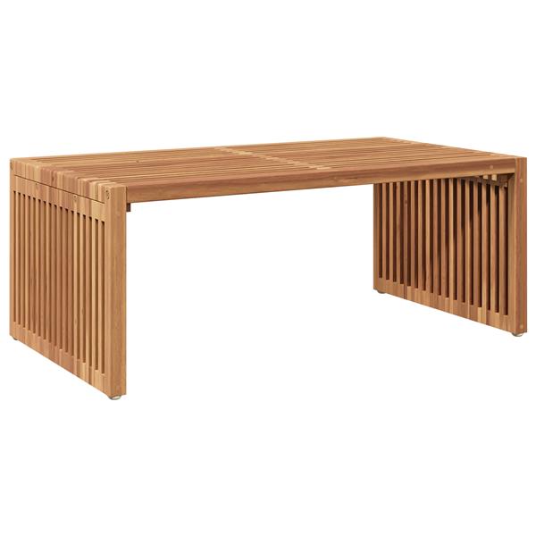 Grote foto vidaxl tuinbijzettafel 90x49 7x36 cm massief teakhout tuin en terras tuinmeubelen