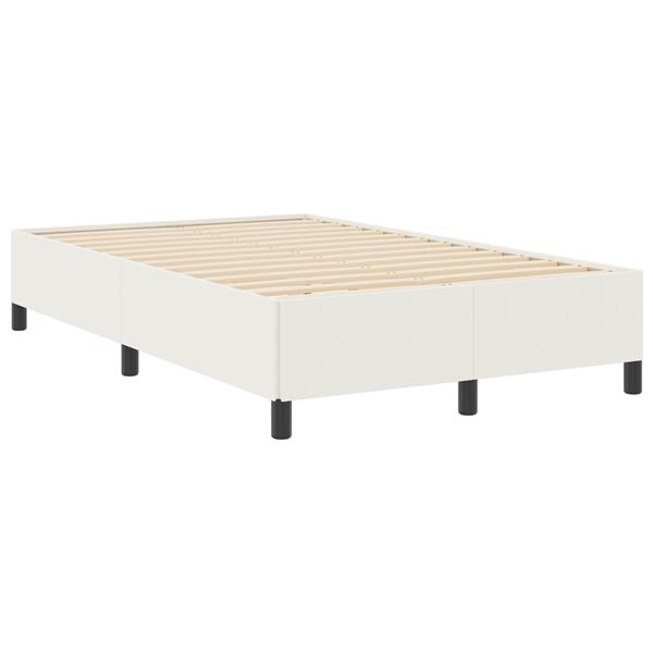 Grote foto vidaxl bedframe 120x200 cm ribfluweel cr mekleurig antiek en kunst stoelen en banken