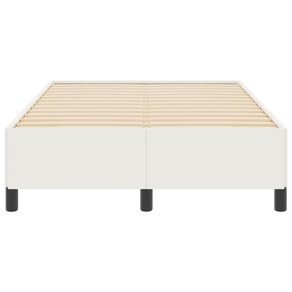 Grote foto vidaxl bedframe 120x200 cm ribfluweel cr mekleurig antiek en kunst stoelen en banken