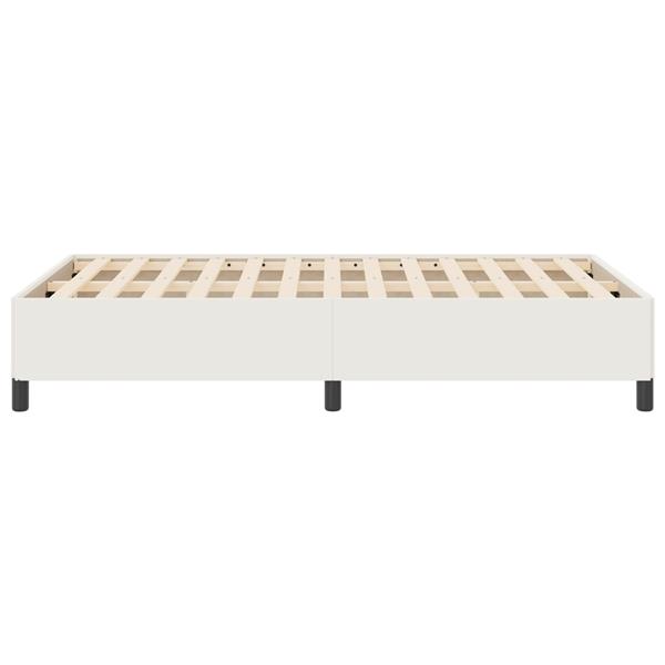 Grote foto vidaxl bedframe 120x200 cm ribfluweel cr mekleurig antiek en kunst stoelen en banken