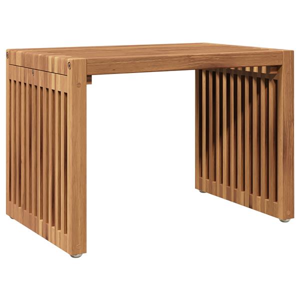 Grote foto vidaxl tuin bijzettafel 50x32 5x35 cm massief teakhout tuin en terras tuinmeubelen